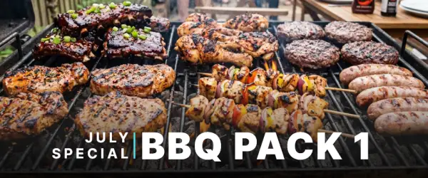July Special&colon; BBQ Pack 1 - 40 Pieces For Just &pound;26&period;00