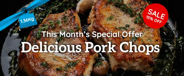 Delicious Pork Chops &ndash; 15&percnt; OFF This Month&excl;
