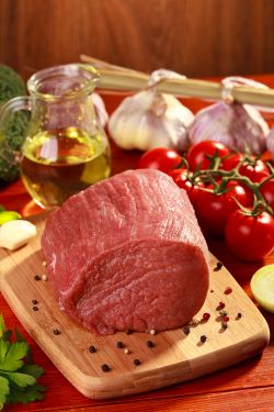 Click Here To Enlarge This Photo Of Salmon Cut Beef Joints