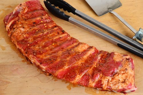 Click Here To Enlarge This Photo Of Full Racks of flavoured Ribs&period;
