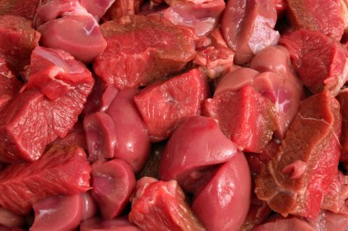 Click Here To Enlarge This Photo Of Diced Beef & Kidney