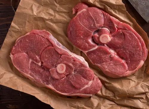 Click Here To Enlarge This Photo Of Leg of Lamb Steaks &lpar;2x10oz&sol;284g&rpar;