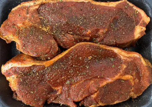 Click Here To Enlarge This Photo Of Flavoured lamb rumps &lpar;2 x 6oz-7oz&rpar;
