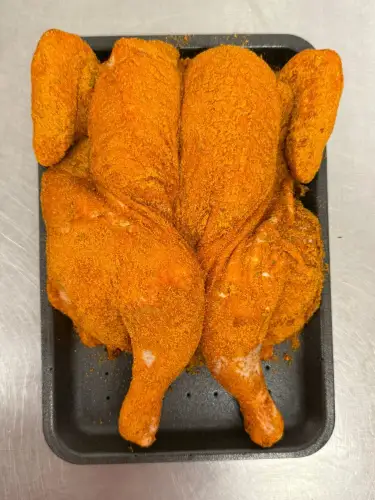 Click Here To Enlarge This Photo Of Flavoured Spatchcock Chicken